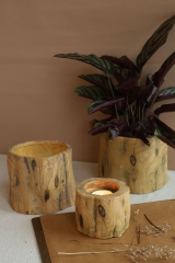 Natural Vibe Ceramic Planters and Candleholders