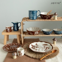 The Mushroom-themed Ceramic Dinnerware Collection by Joyye