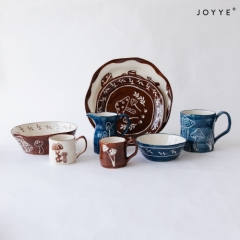 The Mushroom-themed Ceramic Dinnerware Collection by Joyye