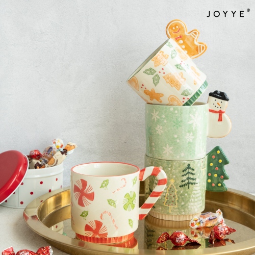 The Funny Christmas Sweets Mug Collection by Joyye