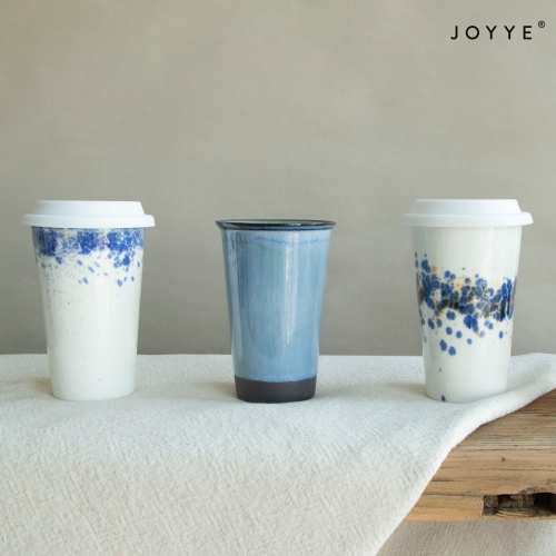 The Blue Sky Travel Mugs Series by Joyye