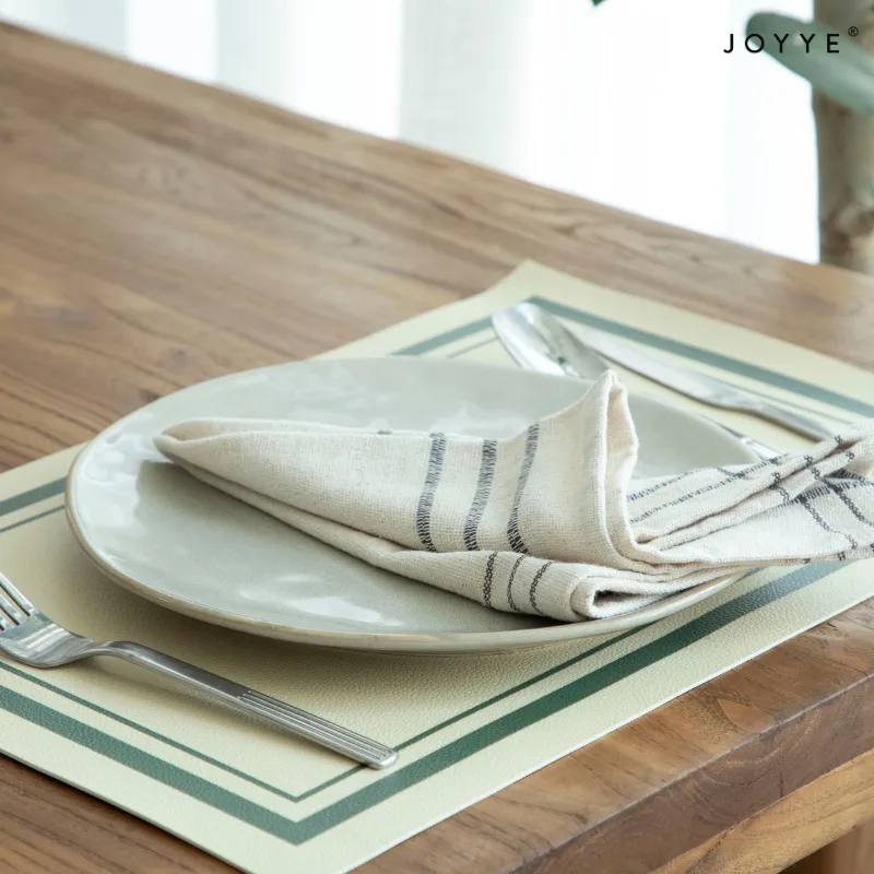 Beige-gray reactive glaze Dinner Plate Set