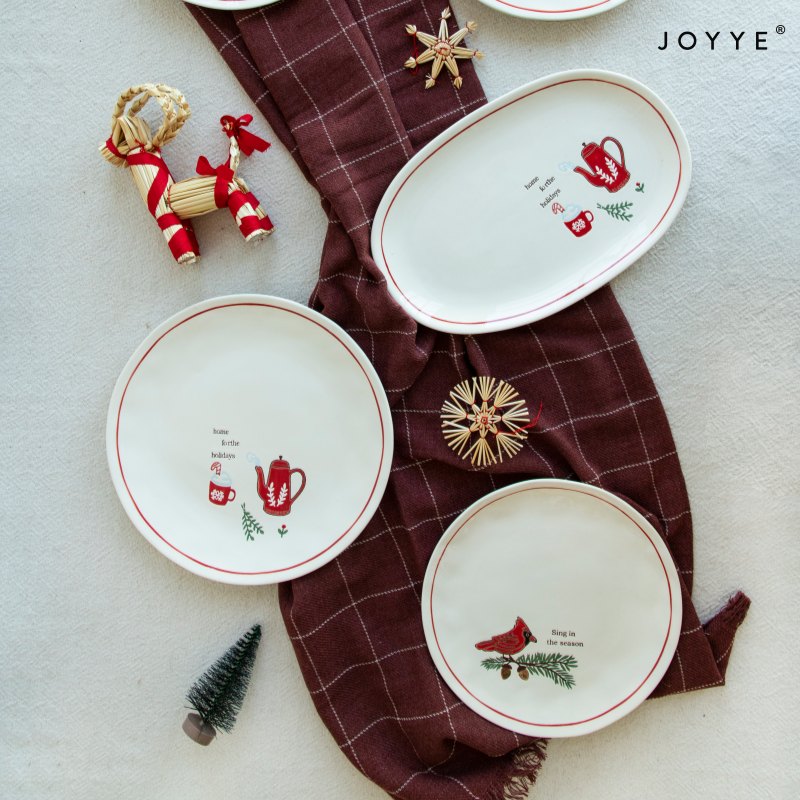 Simple Handmade Christmas Tableware