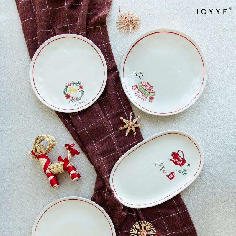 Simple Handmade Christmas Tableware